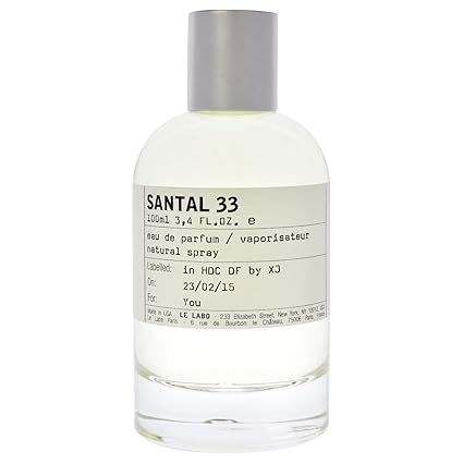 Le Labo Santal 33 3.4 Oz Unisex Eau de Parfum Spray - New Unsealed Box