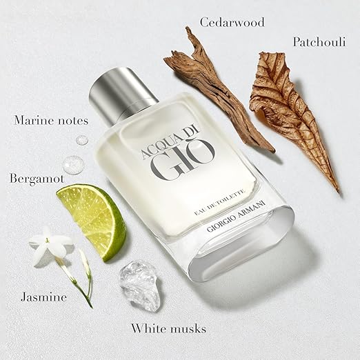 Giorgio Armani Acqua Di Gio 200 ml / 6.7 oz EDT Perfume Men New
