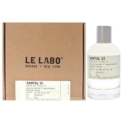 Le Labo Santal 33 3.4 Oz Unisex Eau de Parfum Spray - New Unsealed Box