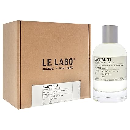 Le Labo Santal 33 3.4 Oz Unisex Eau de Parfum Spray - New Unsealed Box