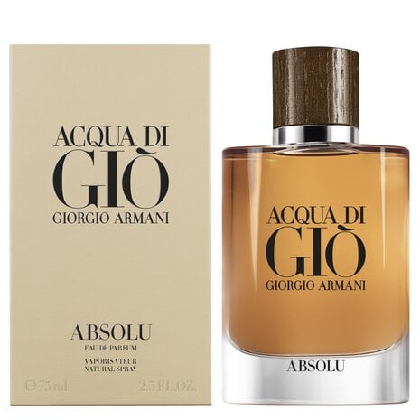 Giorgio Armani Acqua di Gio Absolu Eau de Parfume Spray for Men, 4.2 Fl Oz